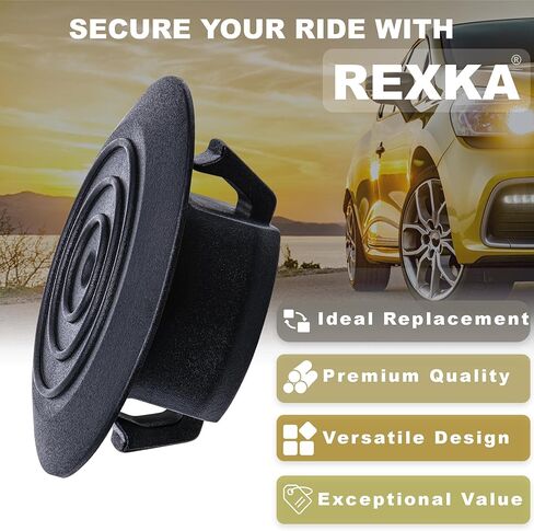 Rexka 15pcs Rocker Panel Moulding Mud Guard Retainers Clips for Toyota 76924-02010 Corolla Echo FJ Cruiser Matrix Prius GM 88970495 Pontiac Vibe 76924-52021 in Saudi Arabia