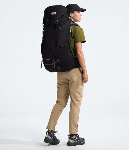 حقيبة ظهر THE NORTH FACE Terra 65 L، لون زيتوني الغابة/لون رمادي داكن جديد، صغيرة/متوسطة in Saudi Arabia
