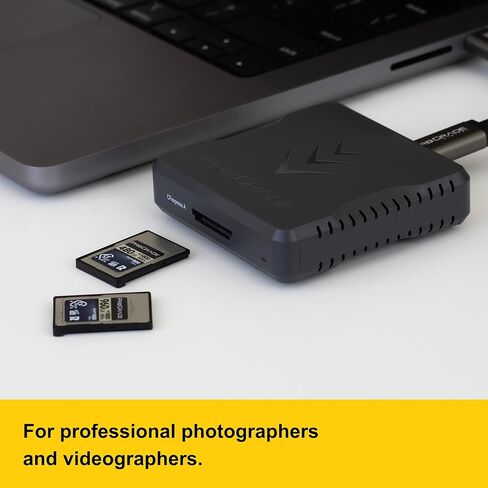 CFexpress Type A قارئ بطاقة الذاكرة ذو الفتحة الواحدة من ProGrade Digital | USB 4.0 لصانعي الأفلام المحترفين والمصورين ومنشئي المحتوى in Kuwait