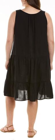 NIC+ZOE Women's Double Gauze Tiered Dress in Saudi Arabia
