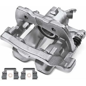 A-Premium Disc Brake Caliper Assembly with Bracket Compatible with Select Land Rover Models - Range Rover 2010 2011 2012, V8 5.0L Naturally Aspirated - Rear Left Driver Side