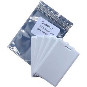 Gowwind RFID Rewritable Proximity Clamshell Safe with Chip T5577 Thick Smart Card 125khz for 1386 1326 Readers Wiegand 26/34 Access Control Systems