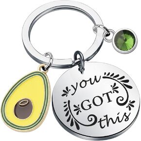 BNQL Avocado Keychain Avocado Lover Gifts Avocado Funny Gifts You Got This