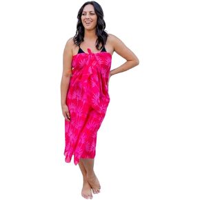 West Indies 100% Pure Soft Cotton Women’s Designer Sarong Pareo Swimsuit Cover up – Many Beautiful Colors and Designs in Saudi Arabia