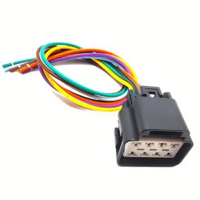 AC Heater Climate Fan Speed Control Connector 88987856 030605 PT1739 Wire Harness Compatible with Chevy Silverado 2003-2006