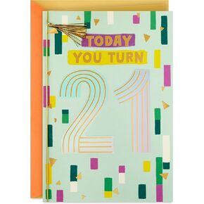 Hallmark 21st Birthday Card (Awesomeness)