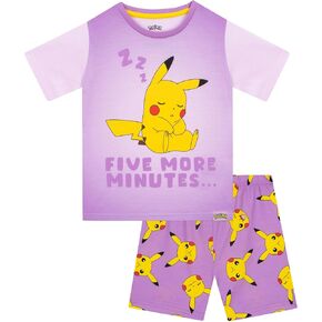 Pokémon Pajamas Girls | Pikachu Pajamas For Girls | Girls Pajama Sets | Official Merchandise