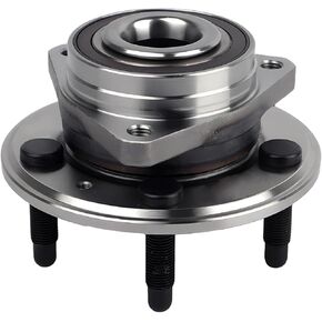 513288 Front or Rear Wheel Bearing and Hub Assembly Fit for 10-16 Bu-ick Lacrosse, 11-17 Regal/Chevy Malibu, Impala, Equinox, G-MC Terrain, Ca-dillac XTS CTS, Sa-ab 9-5 [5 Lug w/ABS]