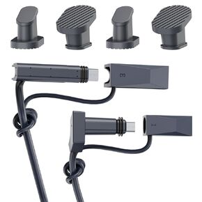 Starlink Cable End Caps, Starlink Mount Anti-Slip Pad, Starlink Accessories with Starlink Cable Protection Caps*2 and 4pcs Starlink Mount Anti-Slip Pad, Starlink Mounting Kit Starlink Cable Protection