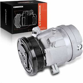 A-Premium A/C Compressor with Clutch Compatible with 2.8L 3.1L Buick Century, Regal & Chevrolet Beretta, Celebrity, Corsica, Lumina, Lumina APV