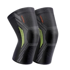 Knee Brace for Women & Men - UFITVELL 2 Packs knee compression sleeve for Knee Pain, Ideal for Gym, Running, Basketball, volleyball, Yoga, Support Meniscus Tear, swelling & Arthritis Pain Relief -