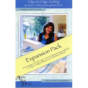 Edge to Edge Quilting on Your Embroidery Machine Expanded Pack of Different Designs