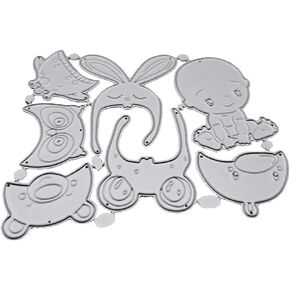 Baby Metal Cutting Dies Stencil DIY Scrapbooking Album Paper Card Template Mold Metal Cutting Dies Scrapbooking Die-Cuts Die-Cutting and Embossing