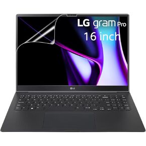 3-Pack HD Crystal Clear Screen Protector for LG Gram 16,LG Gram Pro 16,LG UltraPC 16,LG Gram Style,LG Mobile Thin Client 16,LG Gram 16 2-in-1 (16 inch) Anti Scratch Anti Fingerprint Shield