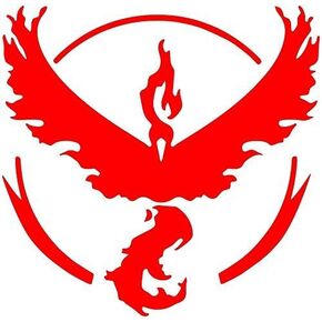 Team Red (Valor) Decal Sticker for Car/Truck/Laptop (4.5" x 4.5")