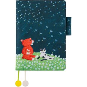 غلاف Hobonichi Techo Cousin [غلاف مخطط بحجم A5 فقط] Keiko Shibata: نسيم لطيف في حقل الهندباء