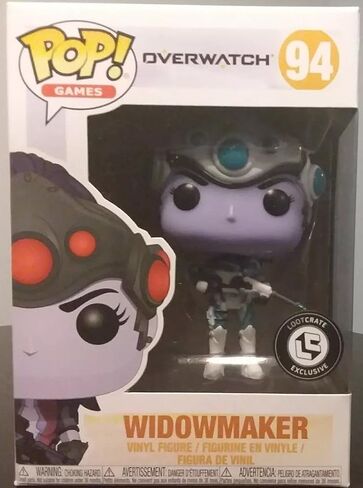 ألعاب Funko POP: Overwatch - Widowmaker #94 - صندوق الغنائم حصريًا in Saudi Arabia