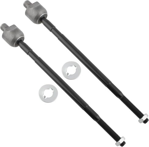 4Pcs Steering & Suspension Kit Front Inner Outer Tie Rods End Links Left Driver & Right Passenger Kit Fit For Mitsubishi Lancer 2002 2003 2004 2005 2006 2007 FWD Only Replace# EV80587 ES3704 in Saudi Arabia