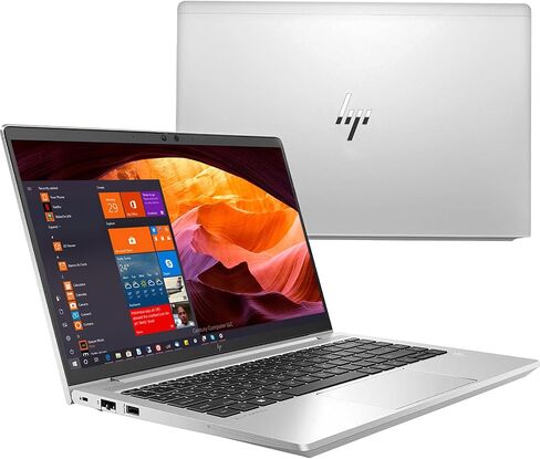 HP EliteBook 645 G9 14" Full HD Laptop Computer AMD Ryzen 5 PRO 5675U Hexa-core (6 Core) 2.30 GHz 16 GB RAM, 512 GB SSD, Fingerprint Reader, Backlit Keyboard, HDMI, Windows 10 Pro (Renewed) in Saudi Arabia