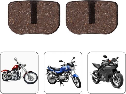 قطعتان من وسادات الفرامل الدائرية، وسادات فرامل الدراجة الصغيرة، ماسك فرامل قرص اللهب لشفرات الحلاقة MX500 MX650 SX500 McGrath RSF650 Motovox، دراجة موتوكروس كهربائية رباعية E500S سكوتر كهربائي ATV جزء in Kuwait