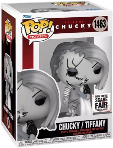 Pop! Movies: Bride of Chucky - Chucky/Tiffany (Hot Topic Exclusive) in Saudi Arabia