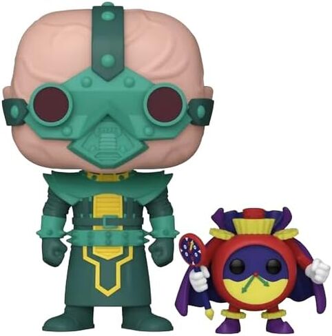 Funko Pop! Animation: Yu-Gi-Oh - Jinzo with Time Wizard Specialty Series Exclusive Bundled with a Byron's Attic Pop Protector in Saudi Arabia