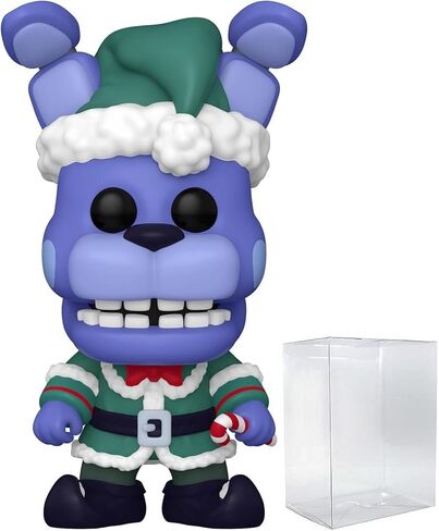 POP Five Nights at Freddy's Holiday - Elf Bonnie Funko Vinyl Figure (Bundled with Compatible Box Protector Case), Multicolor, 3.75 inches in Saudi Arabia