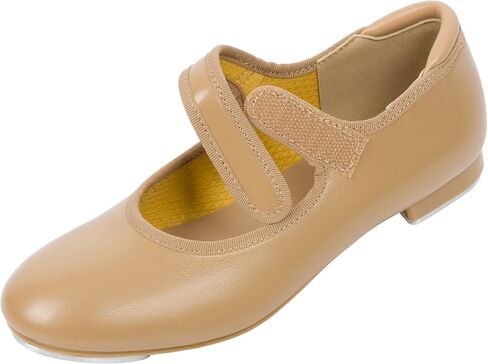 Linodes Economy Unisex-Child Upgraded Easy Strap Tap Shoe for Girls and Boys Maryjane Dance Flat in Kuwait