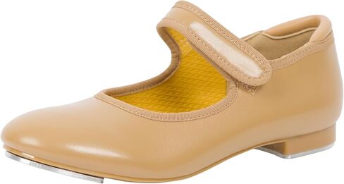 Linodes Economy Unisex-Child Upgraded Easy Strap Tap Shoe for Girls and Boys Maryjane Dance Flat in Kuwait