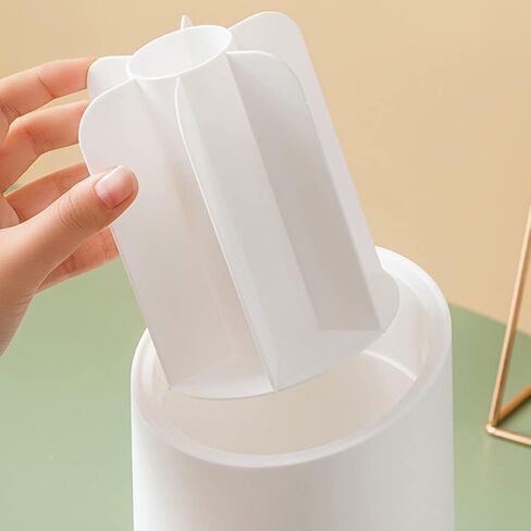 حامل أقلام دوار من kaileyouxiangongsi، منظم مكتب، صينية تخزين قلم رصاص دوارة للمدرسة، المنزل، اللوازم المكتبية، 7 مقصورات، أبيض، هدية للمعلمين وزملاء الدراسة والأصدقاء in Kuwait