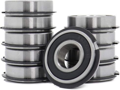 10 PACK 99502HNR，Go Kart Snap Ring Wheel Bearings, 5/8" ID x 1-3/8" OD x 7/16" Width for Motor, Mini Bike, Lawn Mower, Go Kart, Wheelbarrows, Carts & Hand Trucks in Saudi Arabia