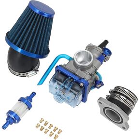 PWK Carburetor Kits for Hawk 250,Carb with Interface Connector 48MM Air Filter for Dirt Bike Hawk250