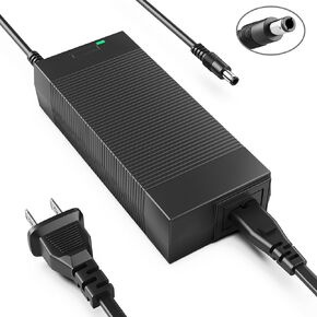 UL 42V 2A DC Power Adapter with One Prong Connector for 36V Lithium Battery Device,Electric Scooter Bike Charger Plug (5.5mmx2.1mm)