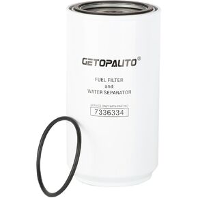 7336334 Fuel Water Separator Filter Replace 7348032 7400454 42H72 7023589 Compatible with Skid Steer Loaders S76 Track Loaders T76 T66 E42 E50 E60 A770 S450 S510 S530 S550 S590 S770 T450 T590 T870