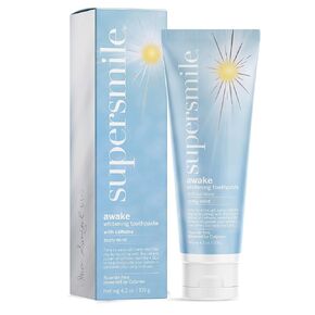 Supersmile Professional Awake Whitening Toothpaste for your Morning Routine - Clinically Proven to Whiten Teeth Up to 6 Shades (Zesty Mint, 4.2 Oz)