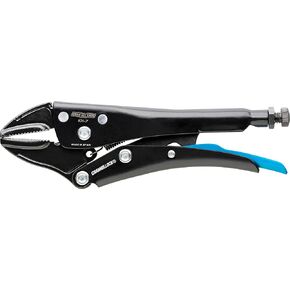 Channellock 101-7 7" Straight Jaw Locking Pliers, Epoxy Resin Coating, Forged Steel, Straight Jaw for Excellent Clamping on Flat Stock and Fasteners