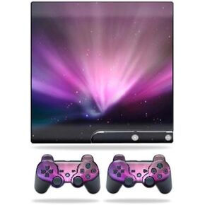 MightySkins Skin Compatible with Sony Playstation 3 PS3 Slim Skins + 2 Controller Skins Sticker Spaced Out