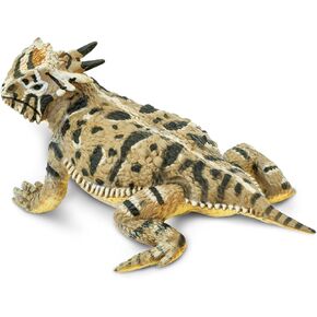 Safari Ltd. Horned Lizard Figurine - Lifelike 5.25" Figure - Educational Toy for Boys, Girls, and Kids Ages 3+