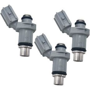 6BG-13761-00 3pcs Fuel Injectors Nozzles 4 Holes Replacement for Yamaha 30HP 40HP 4 Stroke Outboard 6BG1376100