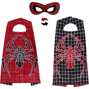 Superhero Capes for Kids,Hero Capes and Masks Fit for 4-12years old boy and girls Dress up and Holiday Costumes.