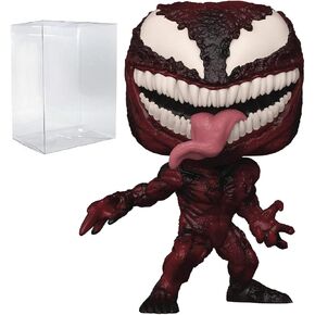 POP Marvel: Venom 2 Let There Be Carnage - Carnage [Cletus Kasady] Funko Pop! Vinyl Figure (Bundled with Compatible Pop Box Protector Case), Multicolor, 3.75 inches