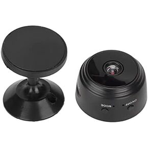 Yoidesu Mini Size 1080P Nightshot WiFi Security Camera with Wide Viewing Angle, Video Recording, and Multiuser Support for Indoor Security