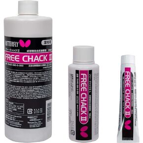 Butterfly Free Chack II Table Tennis Racket Glue - Designed Specifically for use with Spring Sponge Rubber like Tenergy and Dignics - Available in 20 ml, 100 ml, or 500 ml