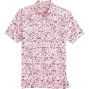 johnnie-O Tailgater 2.0 Jr. Printed Jersey Performance Polo