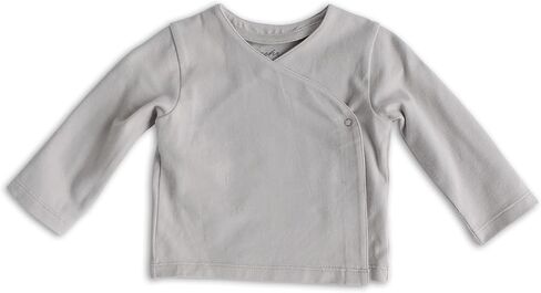 سترة صوفية ملفوفة من Essentials باللون الرمادي الفاتح / 12-18 شهرًا. in Kuwait