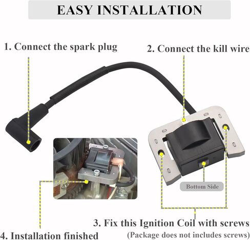 32-584-06-S Ignition Coil Module, Comaptible with Ko-hler Engine KT600, KT610, KT620, KT715, KT725, KT730, KT735, KT740, ZT710, ZT720, ZT730, Pack of 2 in Saudi Arabia