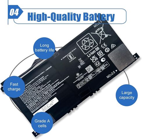 Dentsing WF04XL Laptop Battery Replace for HP Envy 13" X360 13-BF0000 13-BF0000CI 13-BF0000NC 13-BF0000NX 13-BF0024NA 13-BF0011NA 13-BF0123NW 13-BF0977ND Series HSTNN-OB2Y M89926-1D1 in Saudi Arabia