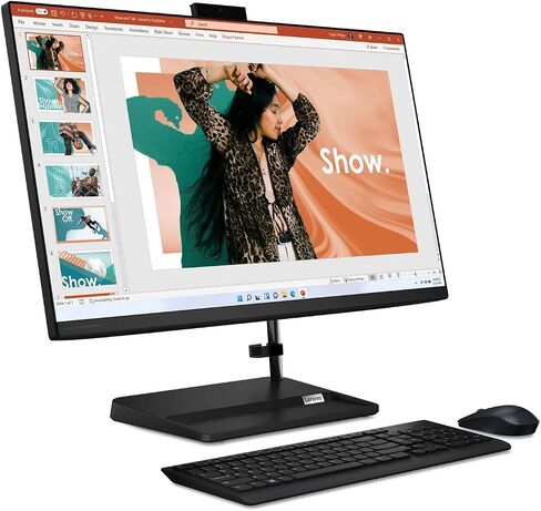 Lenovo IdeaCentre AIO 3i Home & Business الكل في واحد (Intel i7-13620H 10-Core، ذاكرة الوصول العشوائي 32 جيجابايت، 1 تيرابايت PCIe SSD، Intel UHD، 27 بوصة 60 هرتز Touch Win 10 Pro) مع MS 365 Personal، Dockztorm Hub in Saudi Arabia