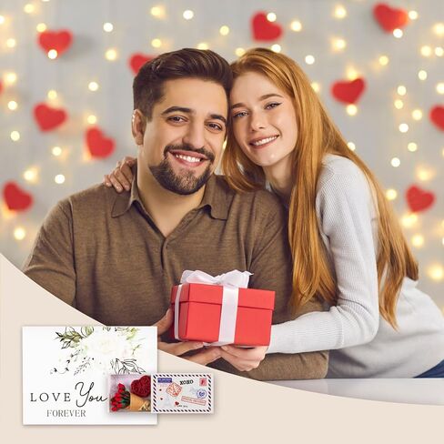 Rose Gift for Women Miniature A Dozen Bouquet in a Matchbox Romantic Anniversary Love Card Valentine Present for Him Her Girl Boy Friend in Saudi Arabia
