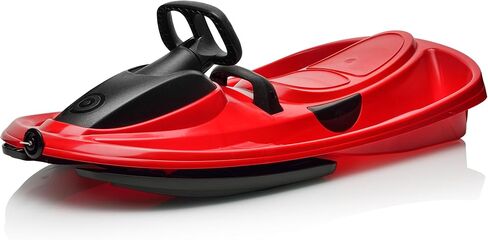 جيزمو رايدرز زلاجات الثلج للأطفال والكبار - زلاجات التوبوغان، عجلة قيادة سهلة الدوران، مقعد مضاد للانزلاق، فرامل سحب، مزلجة بلاستيكية متينة، خفيفة الوزن، ألعاب خارجية، ألعاب ثلج، للأعمار من 3 سنوات فما فوق، 260 رطلاً in Kuwait